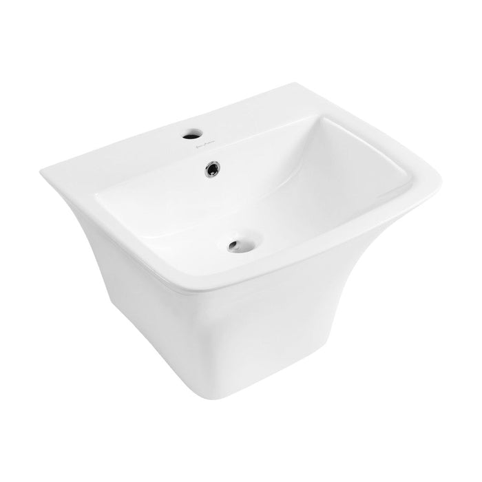 Swiss Madison Carre 21" Wall-Mount Bathroom Sink