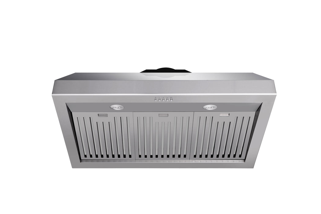 Thor Kitchen - 36 in. Under Cabinet LED Range Hood in Stainless Steel - TRH3606