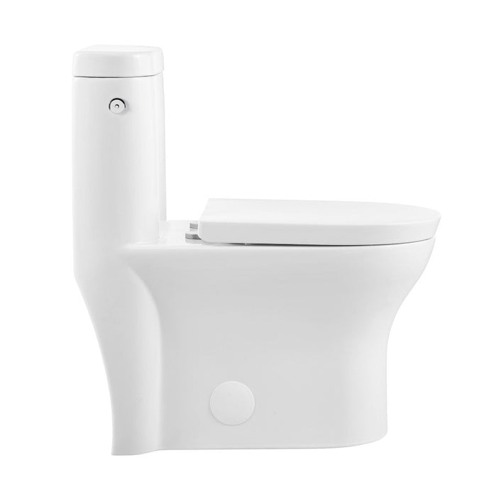 Swiss Madison Monaco One-Piece Elongated Toilet Dual-Flush 1.1/1.6 gpf, Touchless