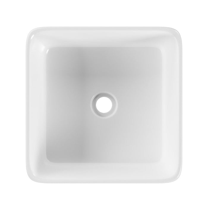 Swiss Madison Adour 14'' Vessel Sink in White - SM-VS340