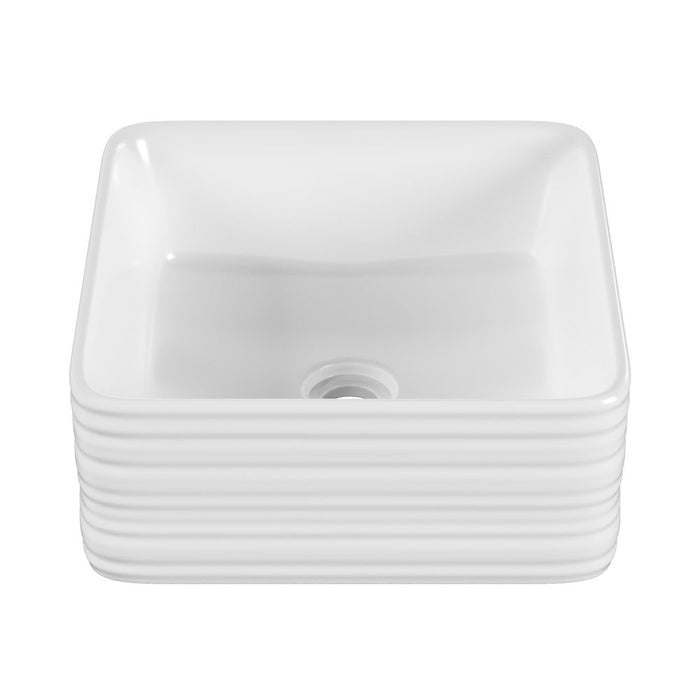 Swiss Madison Adour 14'' Vessel Sink in White - SM-VS340