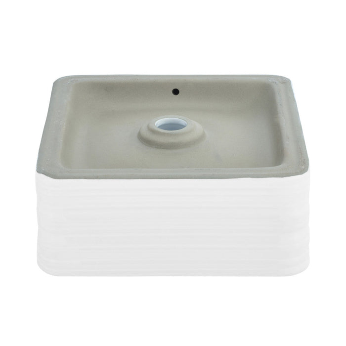 Swiss Madison Adour 14'' Vessel Sink in White - SM-VS340