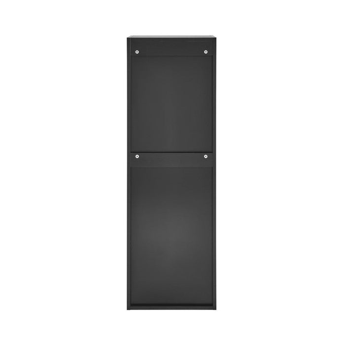 Swiss Madison Annecy 15" W x 46" H x 12" D  Linen Cabinet in Phantom Black - SM-BC100