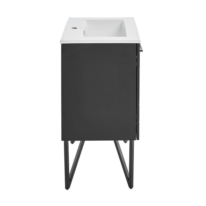 Swiss Madison Annecy 24" Bathroom Vanity in Phantom Black - SM-BV251B