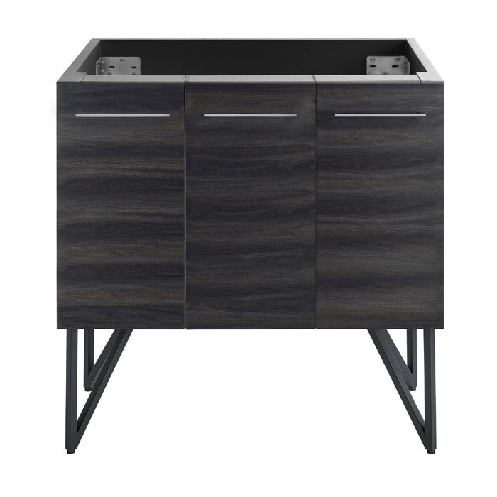 Swiss Madison Annecy 36" Bathroom Vanity in Black Walnut - Cabinet Only - SM-BV223-C