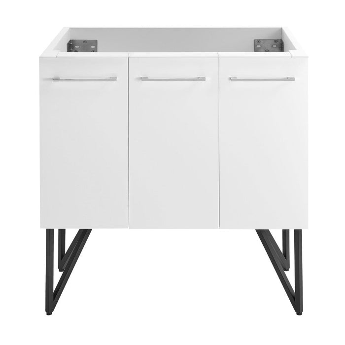 Swiss Madison Annecy 36" Bathroom Vanity in White - Cabinet Only - SM-BV213-C