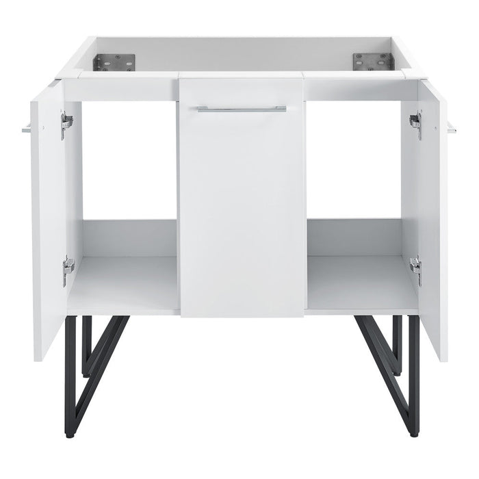 Swiss Madison Annecy 36" Bathroom Vanity in White - Cabinet Only - SM-BV213-C