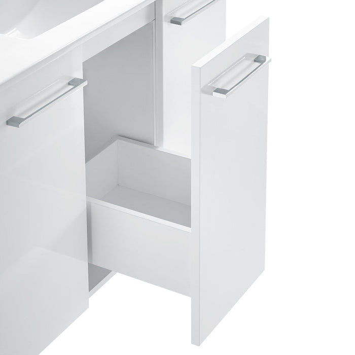 Swiss Madison Annecy 36 Single, Glossy White, Two Doors, One Drawer, Bathroom Vanity - SM-BV213