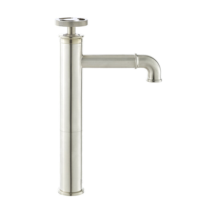 Swiss Madison Avallon Single Hole, Single-Handle Wheel, High Arc Bathroom Faucet in Brushed Nickel - SM-BF81BN