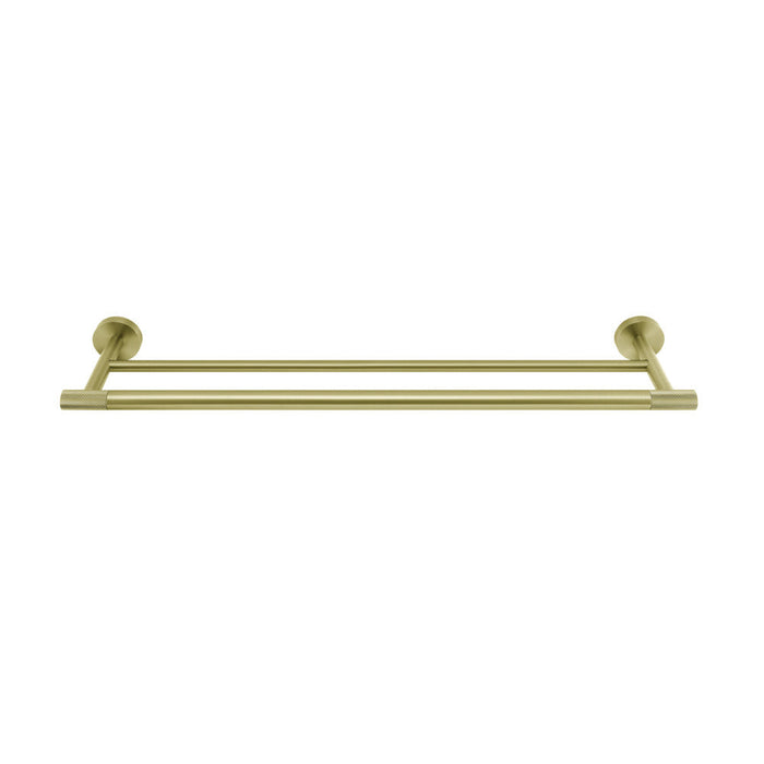 Swiss Madison Avallon 24" Double Towel Bar in Brushed Gold - SM-DTB00BG