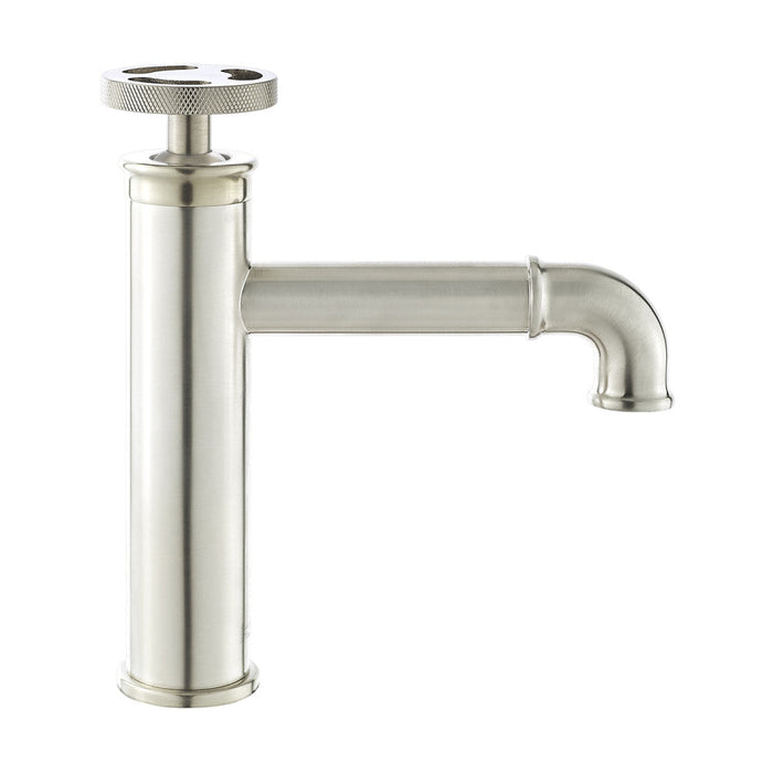 Swiss Madison Avallon Single Hole, Single-Handle Wheel, Bathroom Faucet in Brushed Nickel - SM-BF80BN