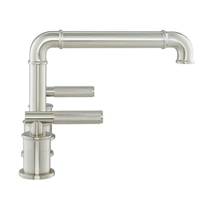 Swiss Madison Avallon 8 in. Widespread, Sleek Handle, Bathroom Faucet in Brushed Nickel - SM-BF86BN