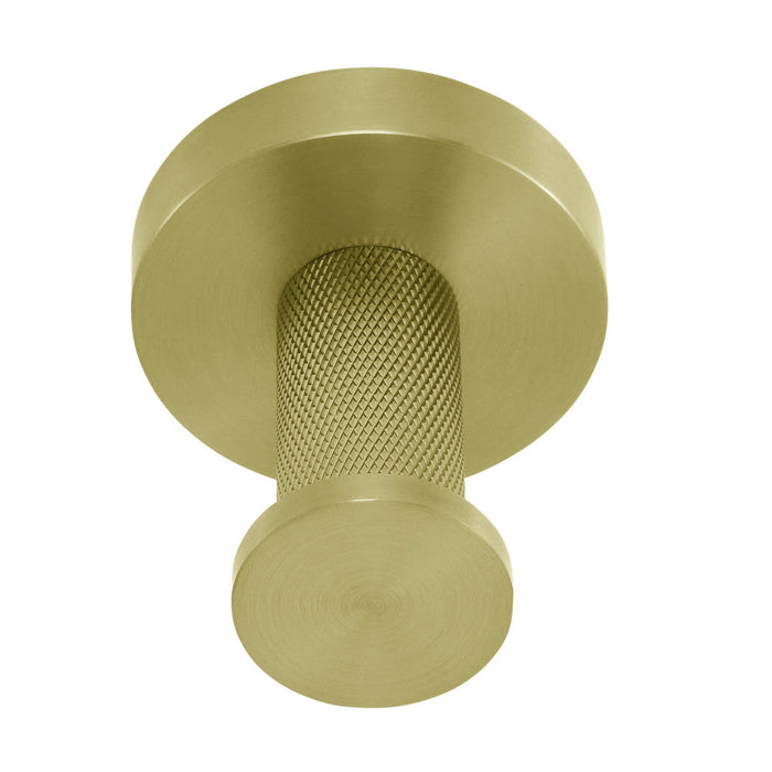 Swiss Madison Avallon Stainless Steel Bathroom Robe Hook in Brushed Gold - SM-RH00BG