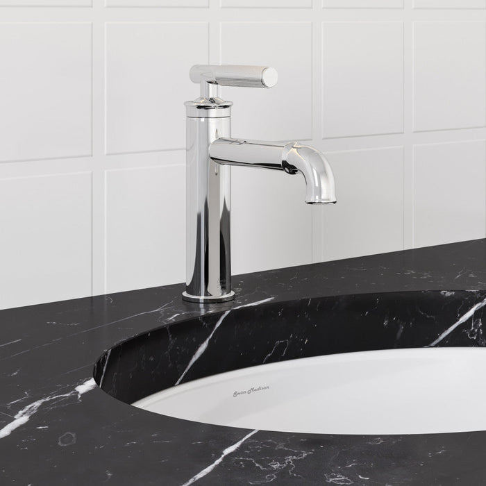 Swiss Madison Avallon Single Hole, Single-Handle Sleek, Bathroom Faucet in Chrome - SM-BF90C