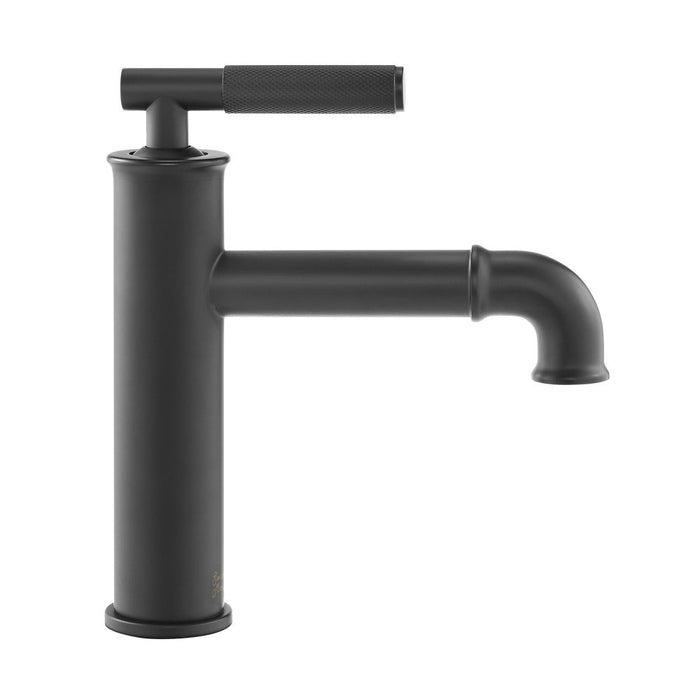 Swiss Madison Avallon Single Hole, Single-Handle Sleek, Bathroom Faucet in Matte Black - SM-BF90MB