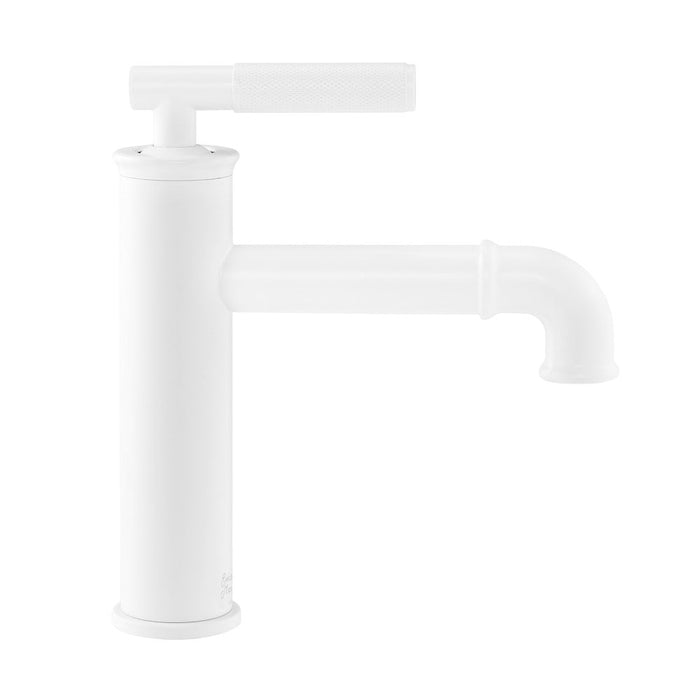 Swiss Madison Avallon Single Hole, Single-Handle Sleek, Bathroom Faucet in Matte White - SM-BF90MW