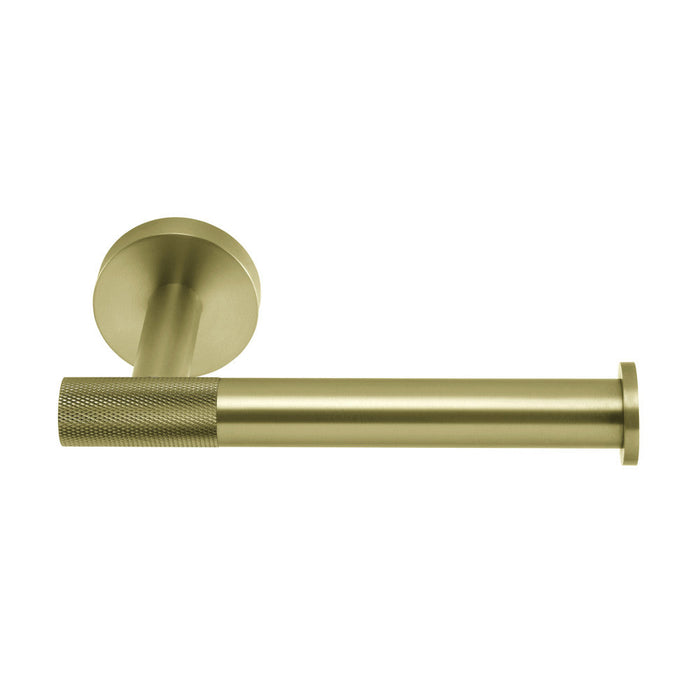 Swiss Madison Avallon Toilet Paper Holder in Brushed Gold - SM-TPH00BG