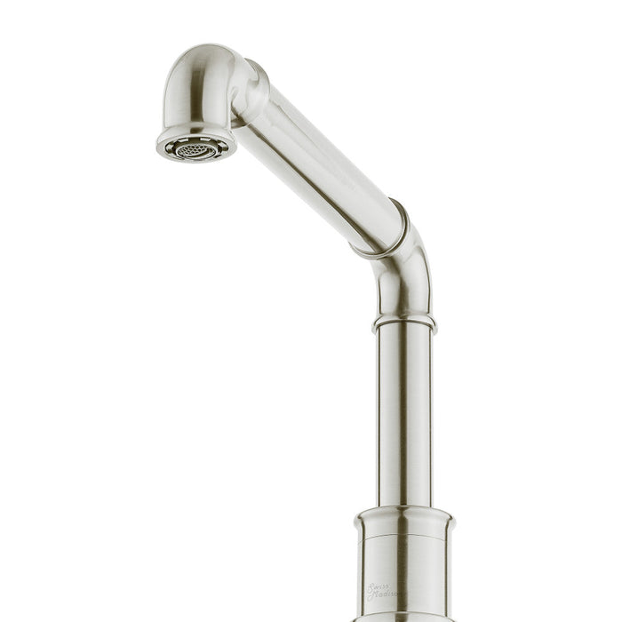 Swiss Madison Avallon 8 in. Widespread, 2-Handle Wheel, Bathroom Faucet in Brushed Nickel - SM-BF82BN