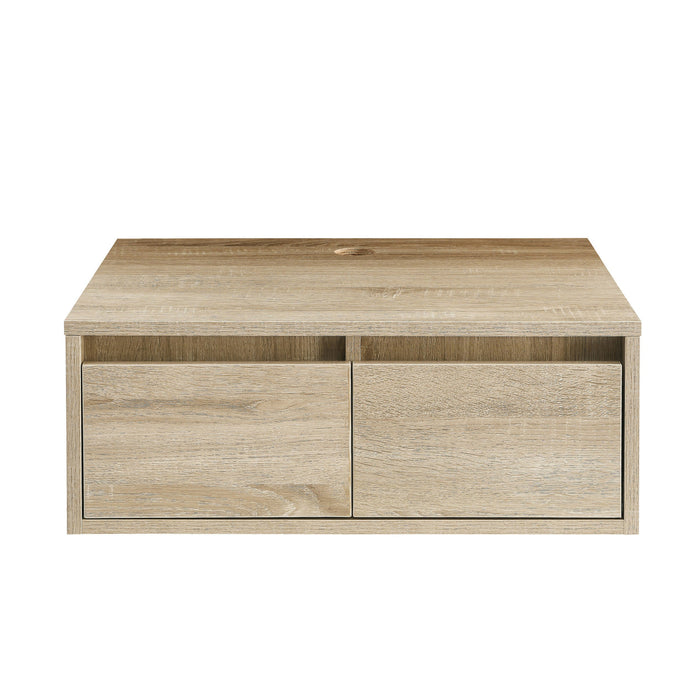 Swiss Madison Avancer 24 Wall Hung Cabinet in Natural Oak - SM-BV700-C