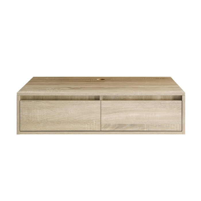 Swiss Madison Avancer 36 Wall Hung Cabinet in Natural Oak - SM-BV701-C