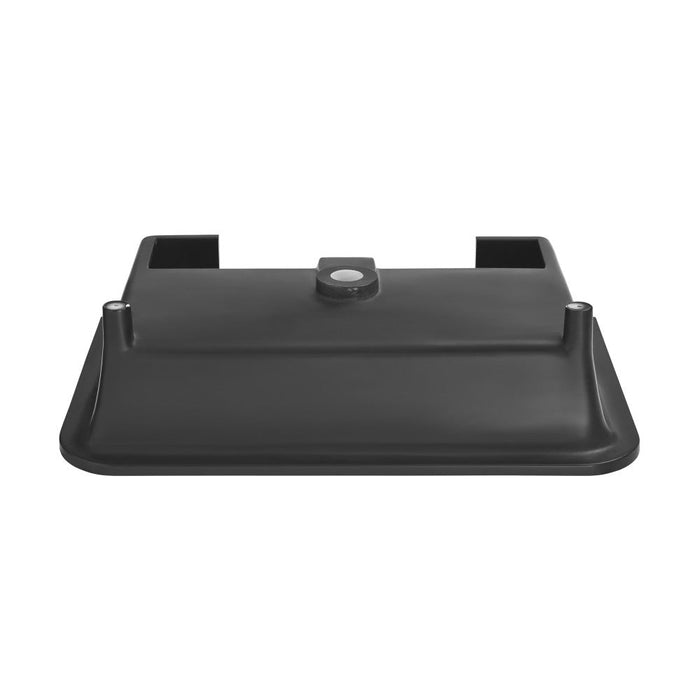 Swiss Madison Ivy 32" Solid Surface Console Sink in Matte Black