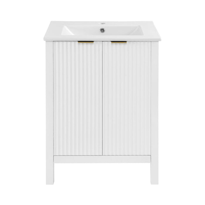 Swiss Madison Bastille 24" Bathroom Vanity in White - SM-BV290