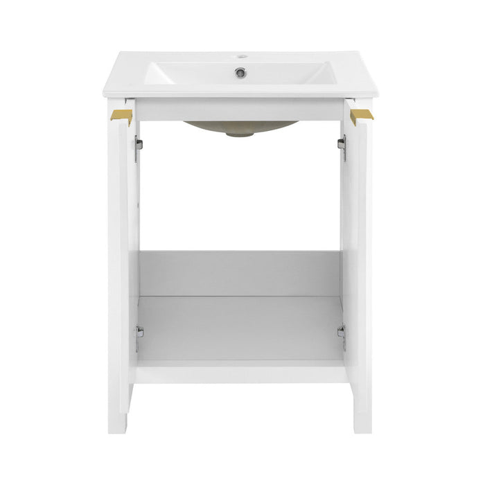 Swiss Madison Bastille 24" Bathroom Vanity in White - SM-BV290