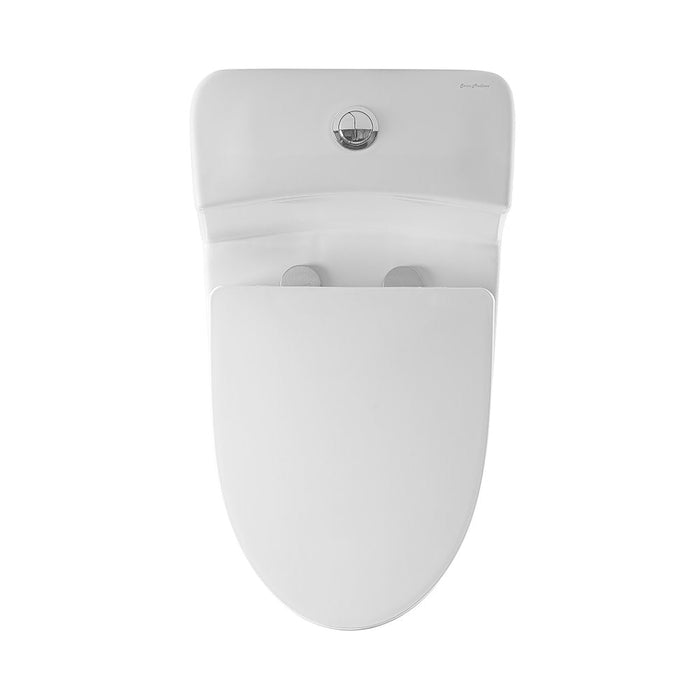 Swiss Madison Bastille One-Piece Elongated Toilet Vortex Dual-Flush 1.1/1.6 gpf - SM-1T128