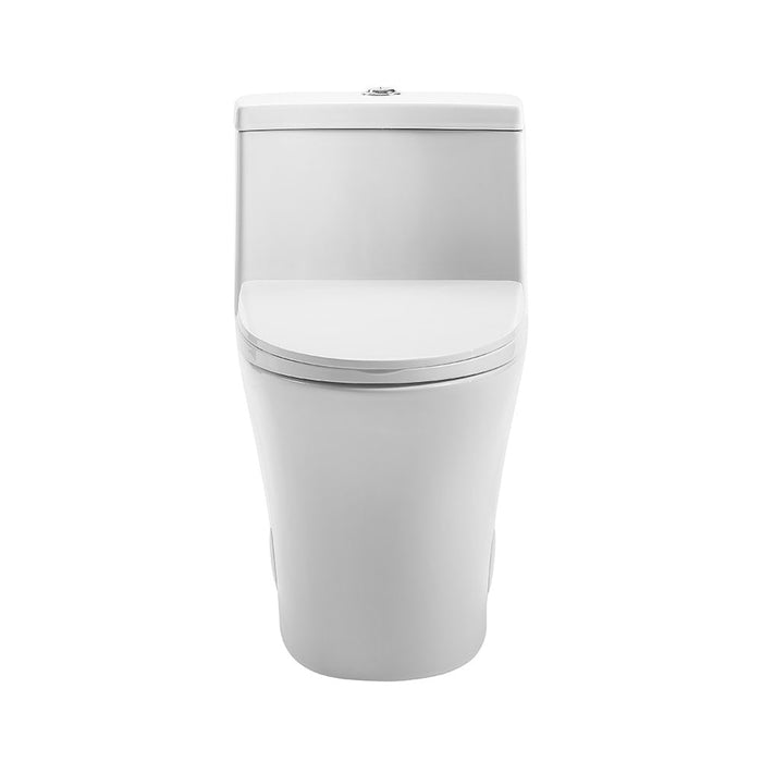 Swiss Madison Bastille One-Piece Elongated Toilet Vortex Dual-Flush 1.1/1.6 gpf - SM-1T128