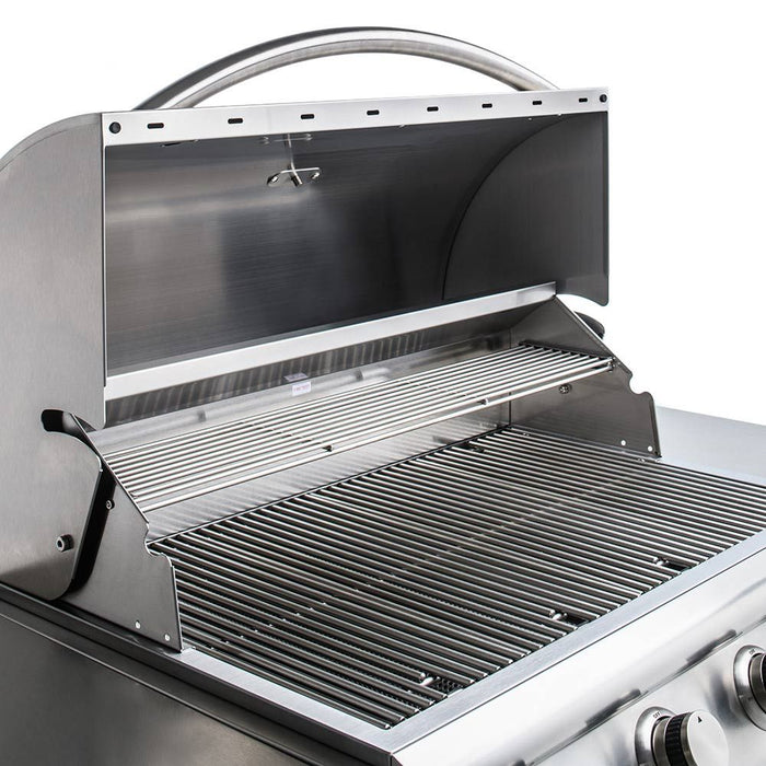 Blaze BLZ-4LBM Stainless Steel Built-In 4-Burner Gas Grill, 32-inch BLZ-4LBM-Config