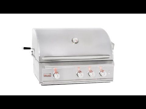 Blaze BLZ-4PRO Professional Built-In Gas Grill with Rear Infrared Burner, 44-inch BLZ-4PRO-Config