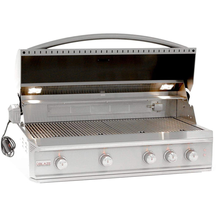 Blaze BLZ-4PRO Professional Built-In Gas Grill with Rear Infrared Burner, 44-inch BLZ-4PRO-Config