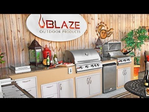 Blaze Prelude LBM Freestanding 3-Burner Gas Grill, 25-Inch BLZ-3LBM-CART-SC-Config