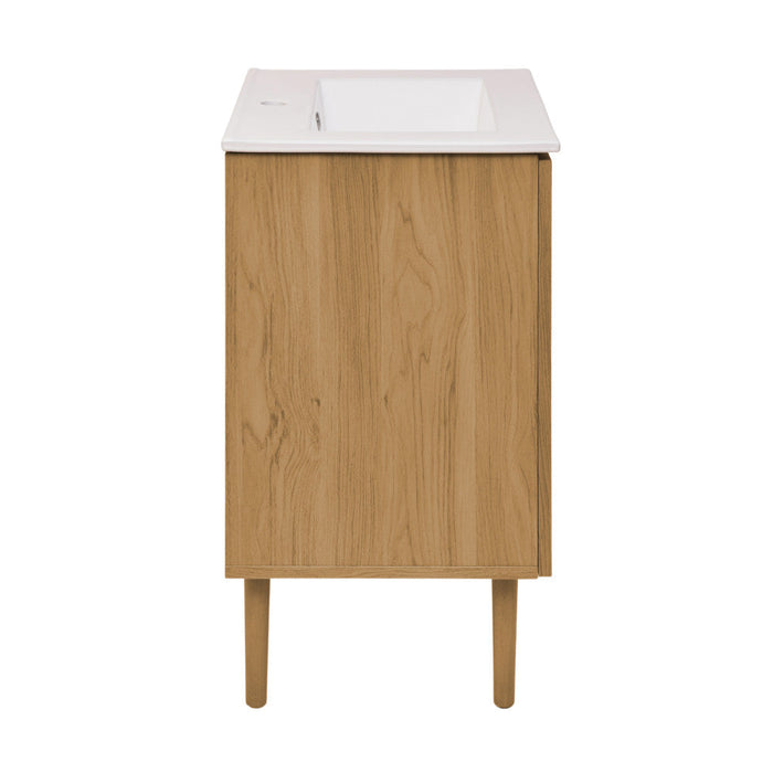 Swiss Madison Bron 24" Bathroom Vanity in Oak - SM-BV373