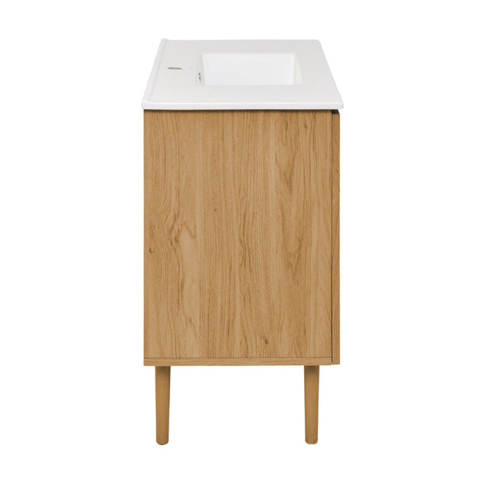 Swiss Madison Bron 36" Bathroom Vanity in Oak - SM-BV374