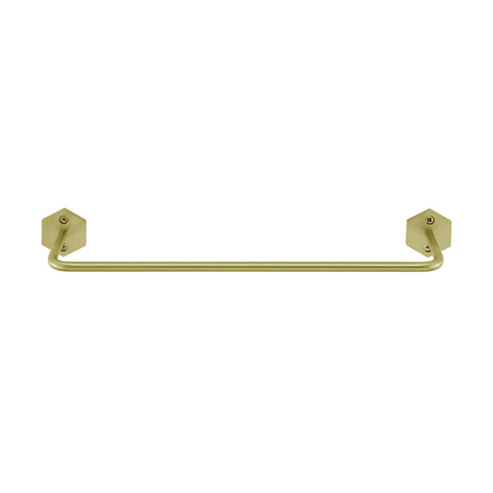 Swiss Madison Brusque 12" Towel Bar in Brushed Gold - SM-TB02BG