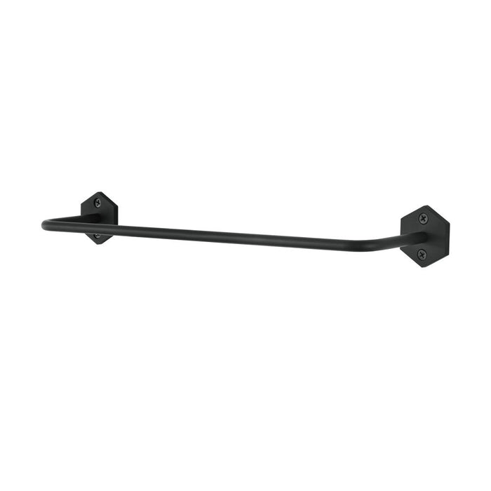 Swiss Madison Brusque 12" Towel Bar in Matte Black - SM-TB02MB