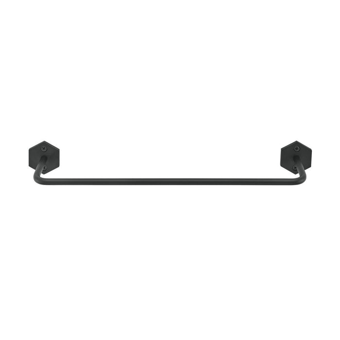 Swiss Madison Brusque 12" Towel Bar in Matte Black - SM-TB02MB