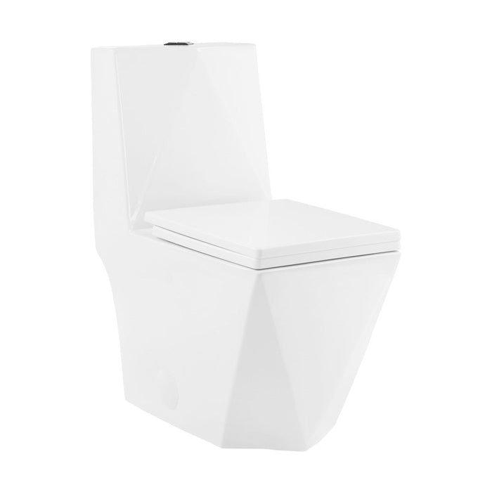 Swiss Madison Brusque One-Piece Square Toilet Dual-Flush 1.1/1.6 gpf - SM-1T290