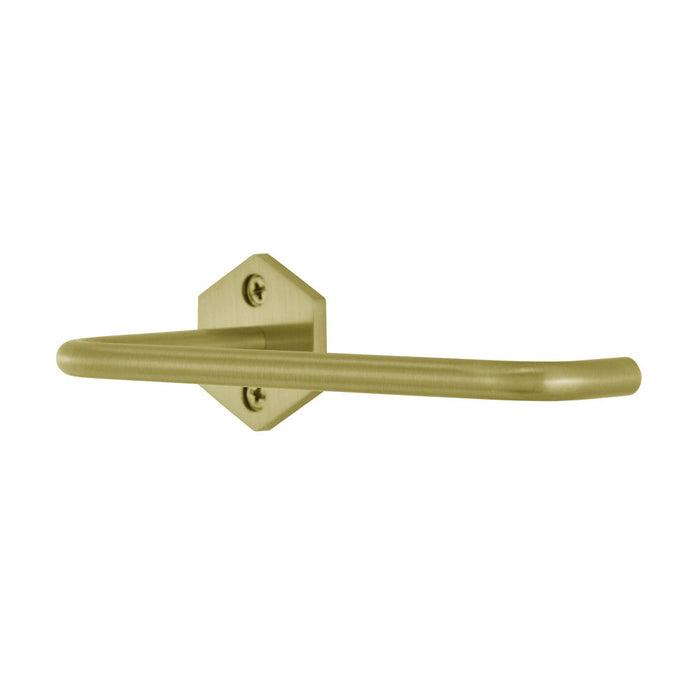 Swiss Madison Brusque Toilet Paper Holder in Brushed Gold - SM-TPH02BG