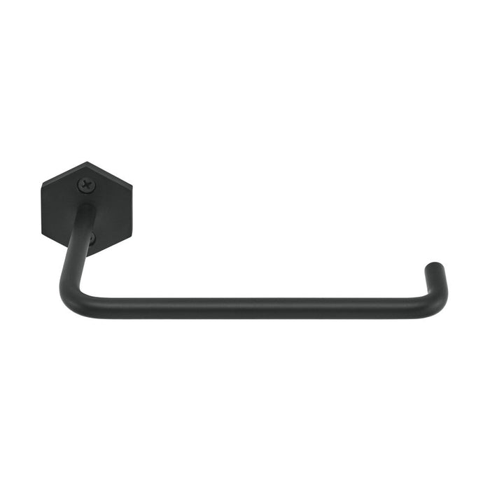 Swiss Madison Brusque Toilet Paper Holder in Matte Black - SM-TPH02MB