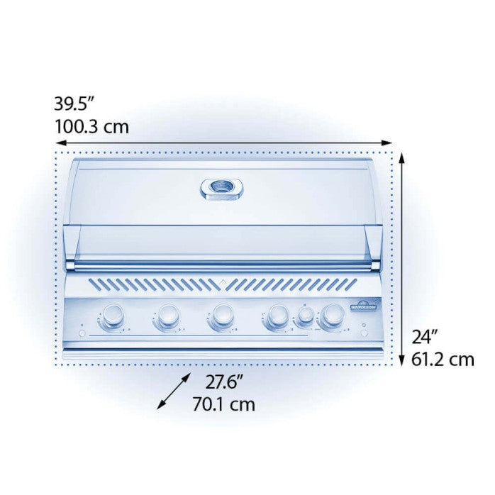 Napoleon Built-In 700 Series 38 BIG38RBPSS-1