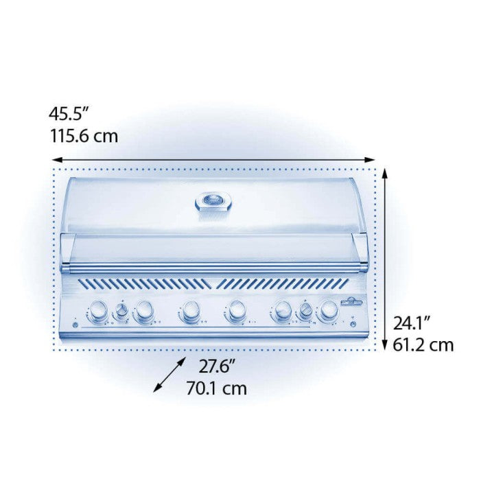 Napoleon Built-In 700 Series 44 BIG44RBNSS-1