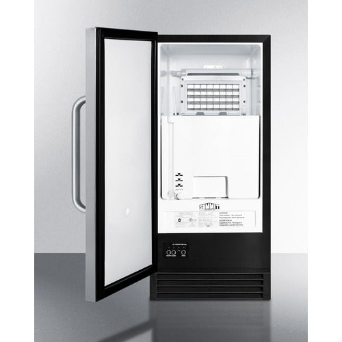 Summit Built-In 50 lb. Clear Icemaker, ADA Compliant BIM44GADA