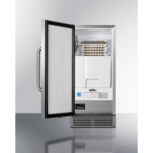 Summit Built-In 50 lb. Clear Icemaker BIM44GCSS