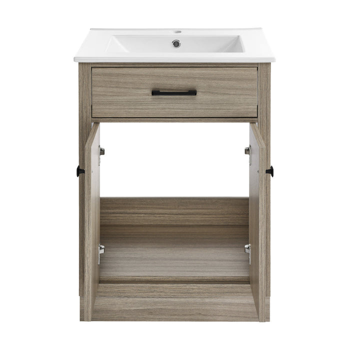 Swiss Madison Burdon 24" Bathroom Vanity in Oak - SM-BV432