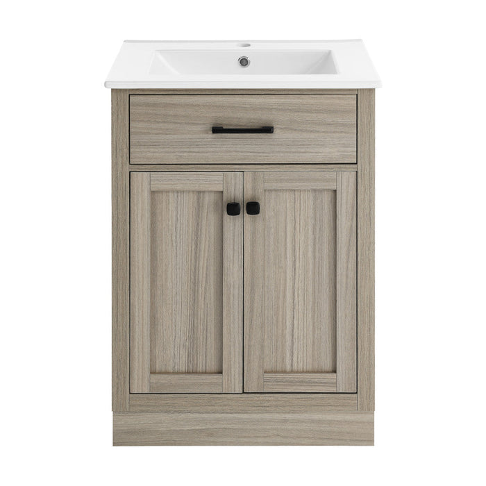 Swiss Madison Burdon 24" Bathroom Vanity in Oak - SM-BV432