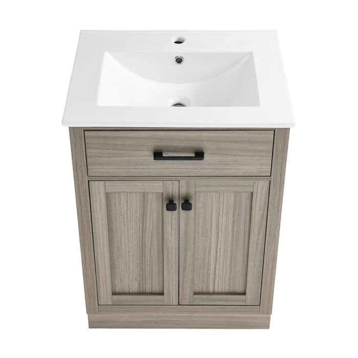 Swiss Madison Burdon 24" Bathroom Vanity in Oak - SM-BV432