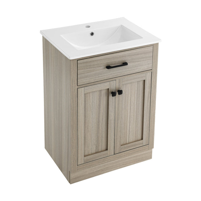 Swiss Madison Burdon 24" Bathroom Vanity in Oak - SM-BV432