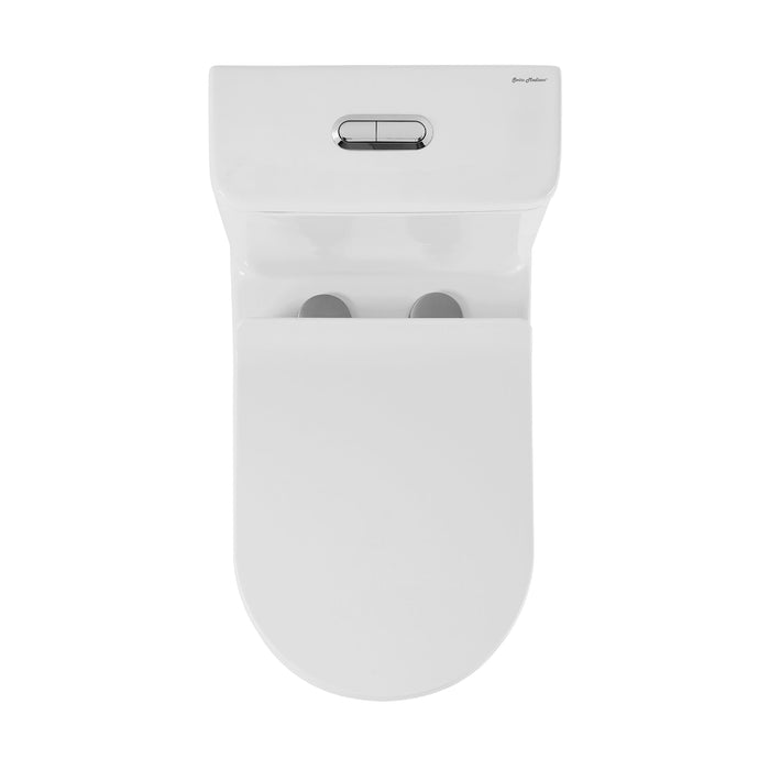 Swiss Madison Burdon One-Piece Elongated Toilet Vortex Dual-Flush 1.1/1.6 gpf - SM-1T111